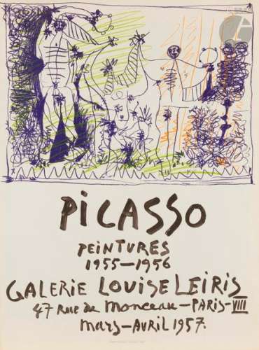 Pablo PICASSO (1881 1973) Picasso peintures 1955 1…