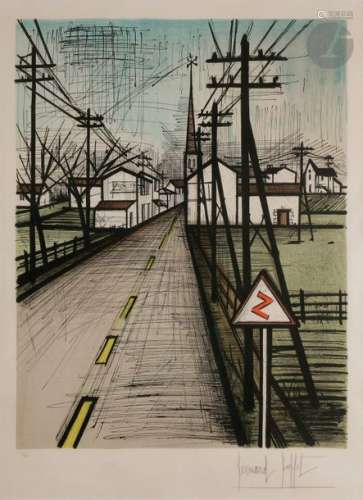 Bernard BUFFET (1928 1999) La Route, 1962 Lithogra…