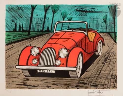 Bernard BUFFET (1928 1999) Morgan, 1985 Lithograph…