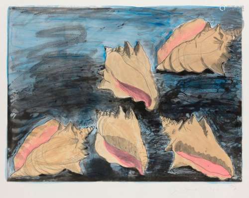 Jim DINE (né en 1935) Five Shells (Cinq coquillage…