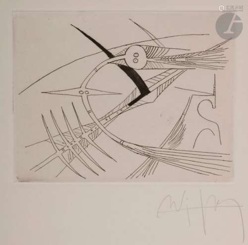 Wifredo LAM [cubain] (1902 1982) Tarnaud (Claude),…