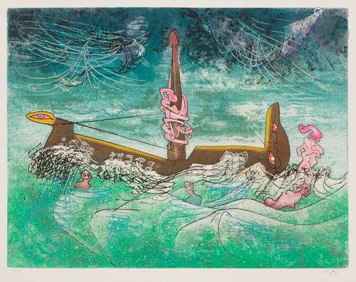 Roberto MATTA [chilien] (1911 2002) N’ ou ‘S (pl. …