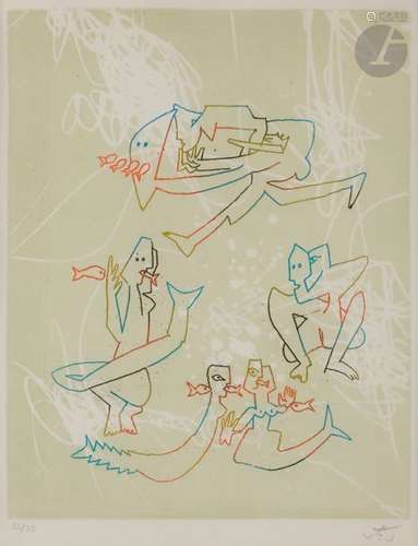 Roberto MATTA [chilien] (1911 2002) Pl. Pour « Les…