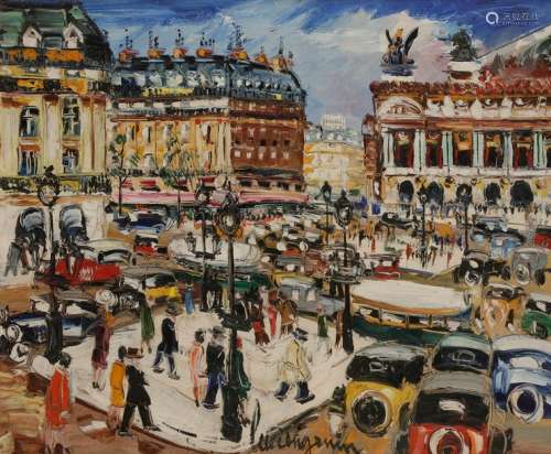 *Lucien GÉNIN (1894 1953) Paris, la Place de l’Opé…