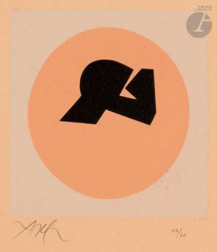 Jean ARP (1886 1966) Composition, vers 1950 Sérigr…