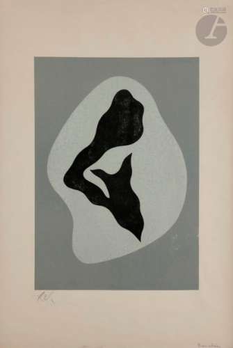 Jean ARP (1886 1966) Composition Lithographie en c…