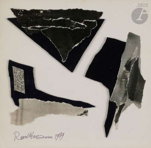 Raoul HAUSMANN (1886 1971) Composition, 1969 Colla…