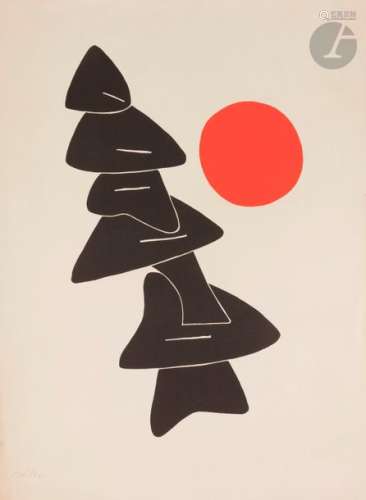 Alexander CALDER (1898 1976) Affiche pour la galer…