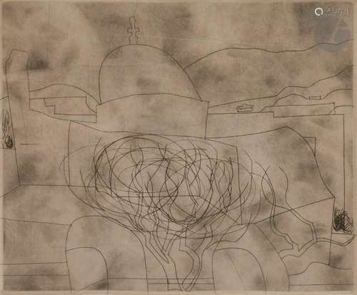 Ben NICHOLSON [anglais] (1894 1982) Storm over Par…