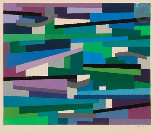 Yaacov AGAM (né en 1928) Composition Sérigraphie e…