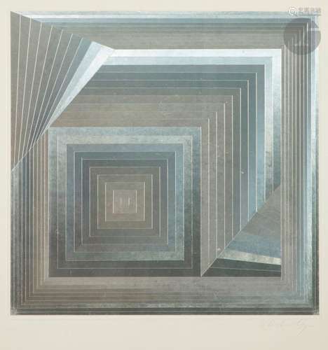 Victor VASARELY [hongrois] (1906 1997) Composition…