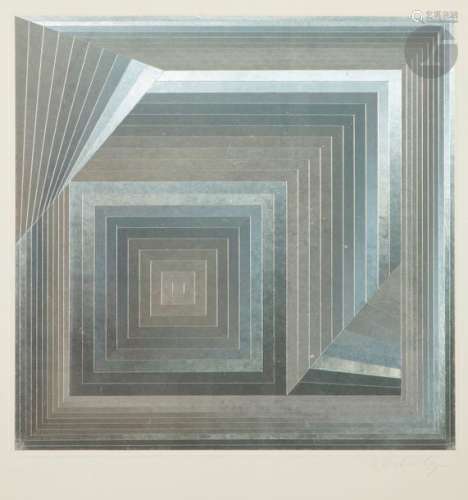 Victor VASARELY [hongrois] (1906 1997) Composition…