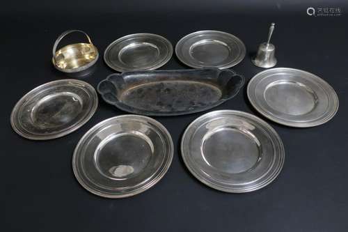 Group of Sterling Silver Dishes