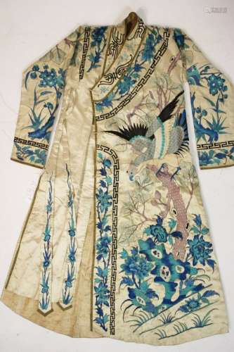 Chinese Silk Embroidered Women