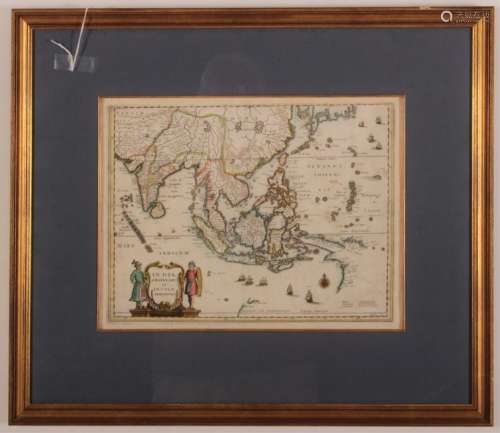 Matthaus Merian,c.1638, India Orientalis Map