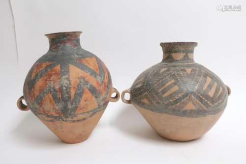 Two Yangshao Style Vases