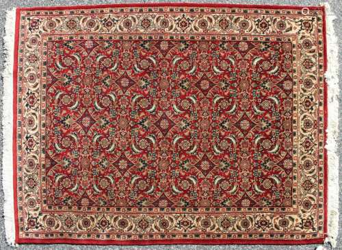 Persian Style Oriental Wool Rug 4'-1