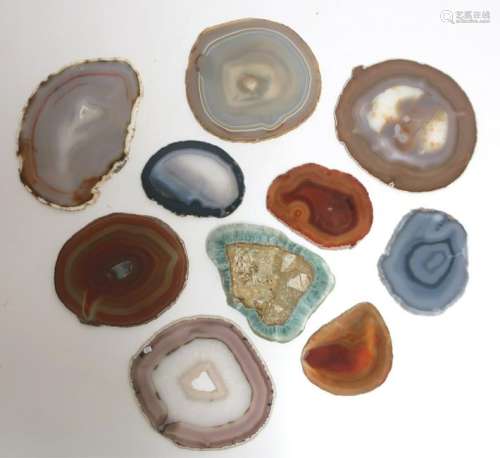 10 Agate 'Slices'
