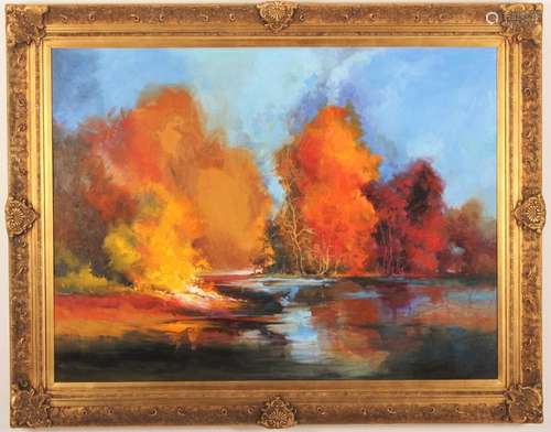 Christine Joy Koczwara  Autumn Lake O/C