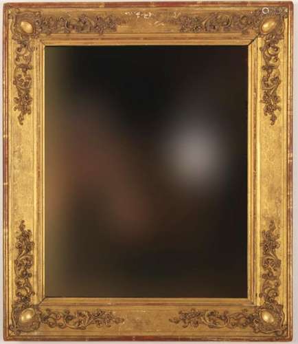 19th c. Am.  Picture/Mirror Frame, Arabesques