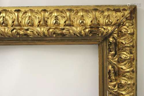 Large Victorian Giltwood Frame, 19th C