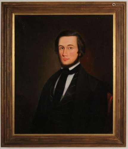 Manner of S. Broadbent, Portrait of Gentleman O/C