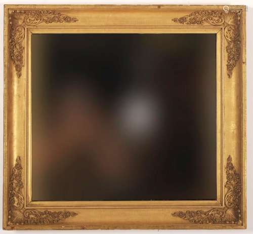 19th c. European Frame, Ornate with Shell Corners