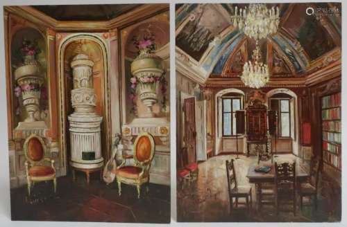 Zsuzanna SUGER, 2 Classical Interiors, O/B