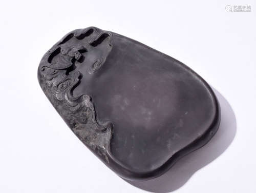 A CHINESE INK STONE, 18-19TH CENTURY