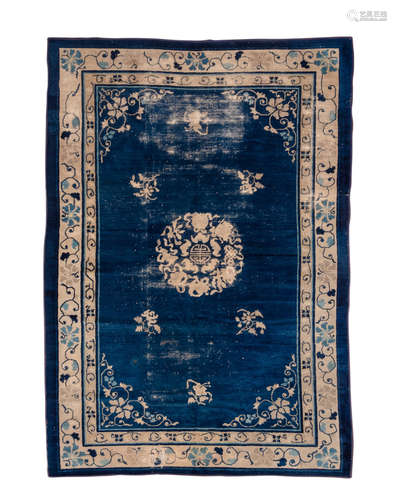 Chinese Peking Rug,1890's