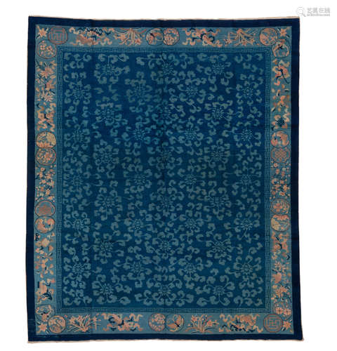 Chinese Peking Rug,1850's - 1900's