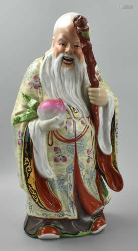 Chinese Famille Rose Figure 