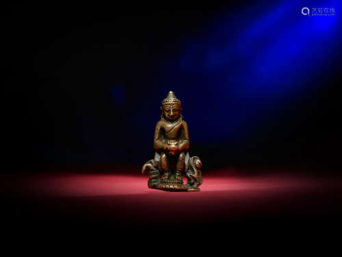 最小帕拉 11世纪 猕猴献蜜释迦牟尼佛 止间妙相