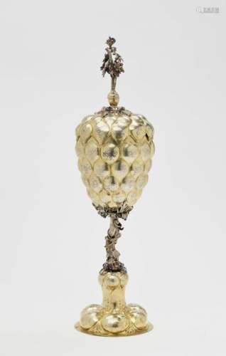 A Silver Standing Cup and CoverAugsburg, circa 1663 - 1666, Christoph Jordan Silver, partly gold-