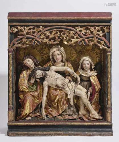 The Lamentation of ChristHans Klocker (before 1474 Gais? - after 1500), circa 1495/1500 The Virgin