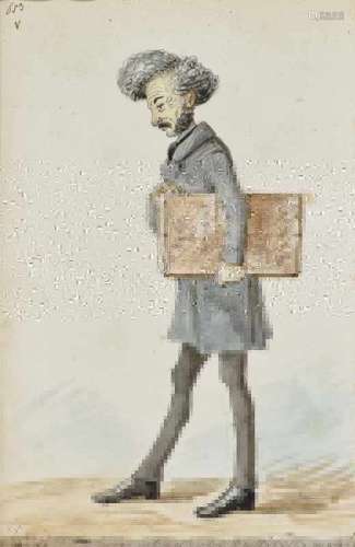 Franz Graf von PocciRegistrator Inscribed at the lower margin, dated 12.2.(18)54 lower left and