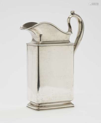 A JugBerlin, 1st half of the 19th Century, Company S. Friedeberg Silver. Hallmarked (Scheffler