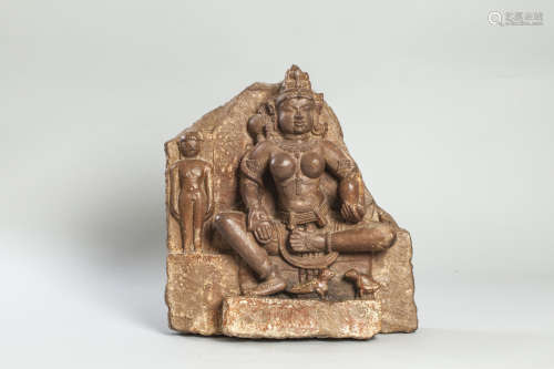 La déesse Ambikâ l'une des épouse de Shiva