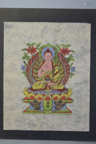 19th C. Tibetan Thangka