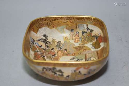 19th C. Japanese Satsuma Bowl