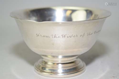 Sterling Silver Paul Revere Bowl Reproduction