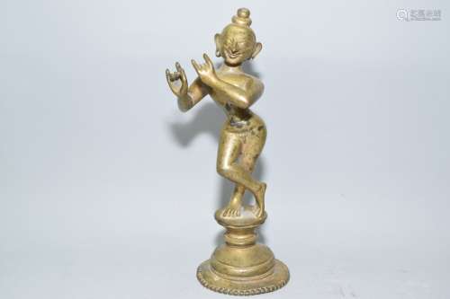 19-20th C. Nepalese Bronze Buddha