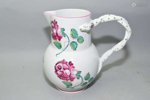 Strasbourg Flowers for Tiffany & Co Water Pitcher