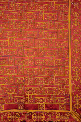 CHINESE EMBROIDERY TAPESTRY OF BUDDHIST ROBE