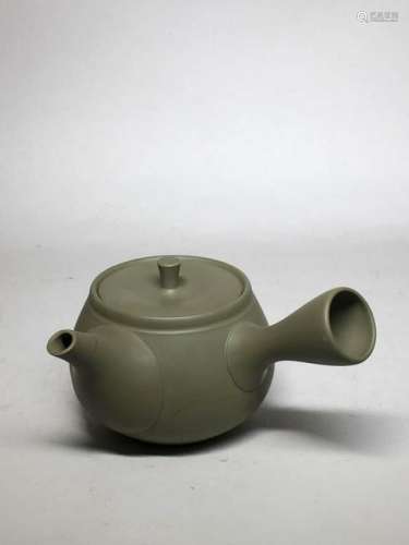 Japanese Green Clay Teapot