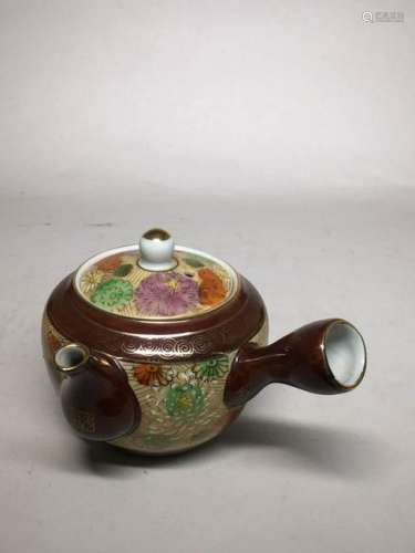 Japanese Porcelain Teapot - Floral