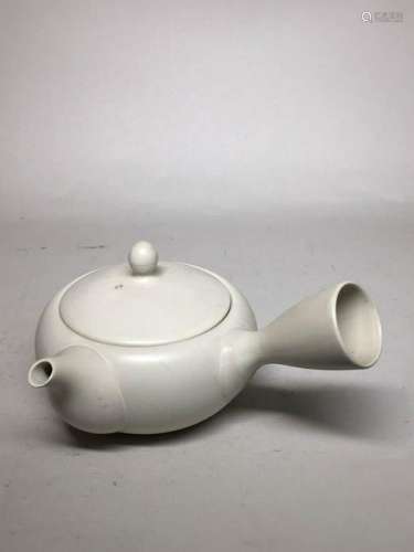 Japanese White Porcelain Teapot