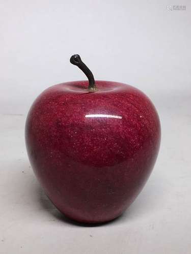 Asian Marble Model of an Apple