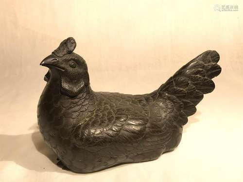 Japanese Bronze Rooster