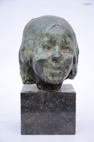 Rik Wouters (posthumously): bronze sculpture 'la petite rieuse' (23cm)